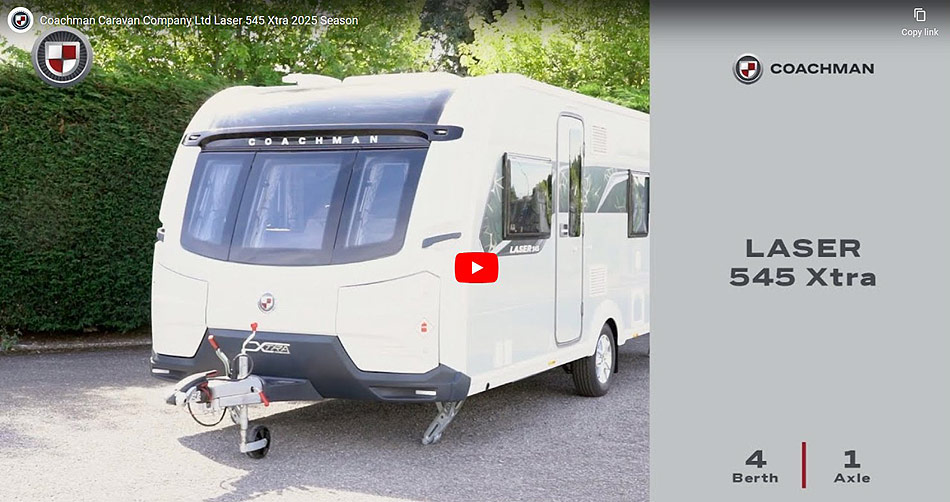 Coachman Laser 545 Xtra Video Link